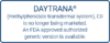 DAYTRANA® (methylphenidate transdermal system), CII is no longer being marketed. An FDA-approved authorized generic version is available.